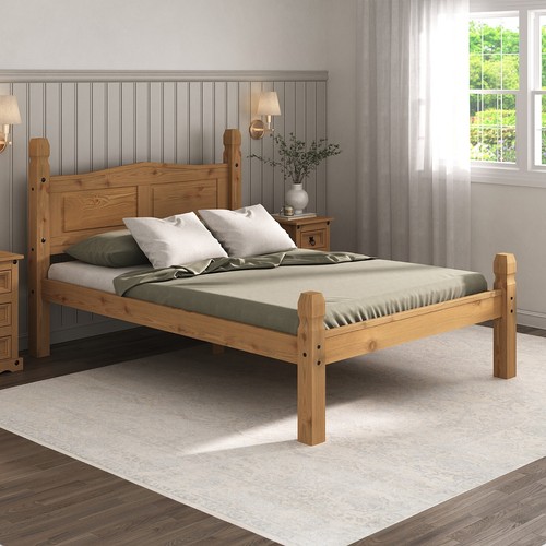 Corona double bed - 4ft6, low