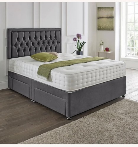 Orthopaedic divan bed set - divan,
