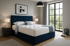 Velvet Divan Bed Set + Memory