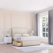 Tokyo Panel Divan Storage Bed